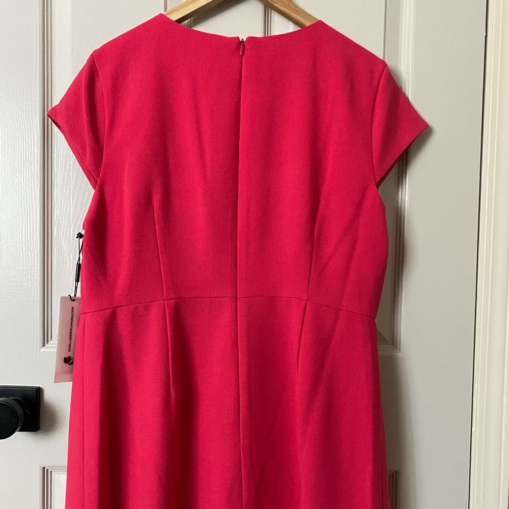PINK KARL LAGERFELD PARIS DRESS - Picture 3 of 5